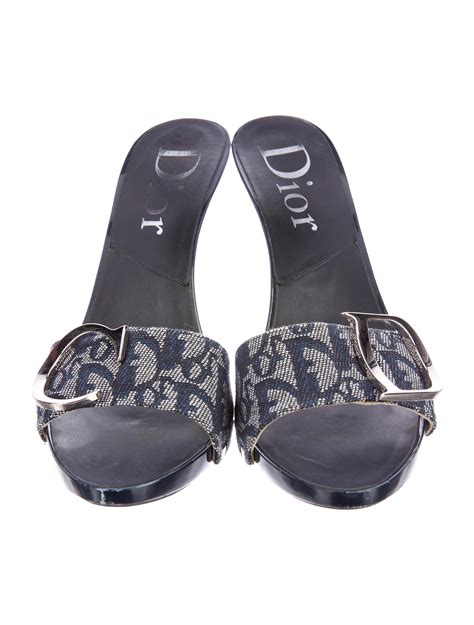 dior slide women's|christian Dior female slippers.